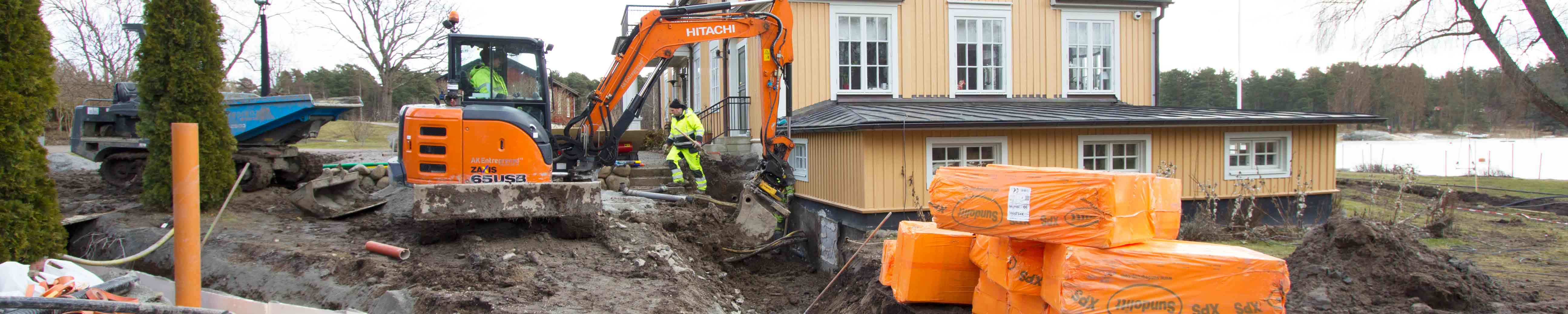 Anläggningsarbeten Stockholm